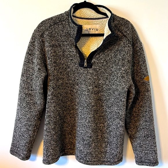 Orvis Sherpa 1/4 zipped sweater - Picture 1 of 10